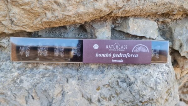 bombó pedraforca xocolata praline taronja