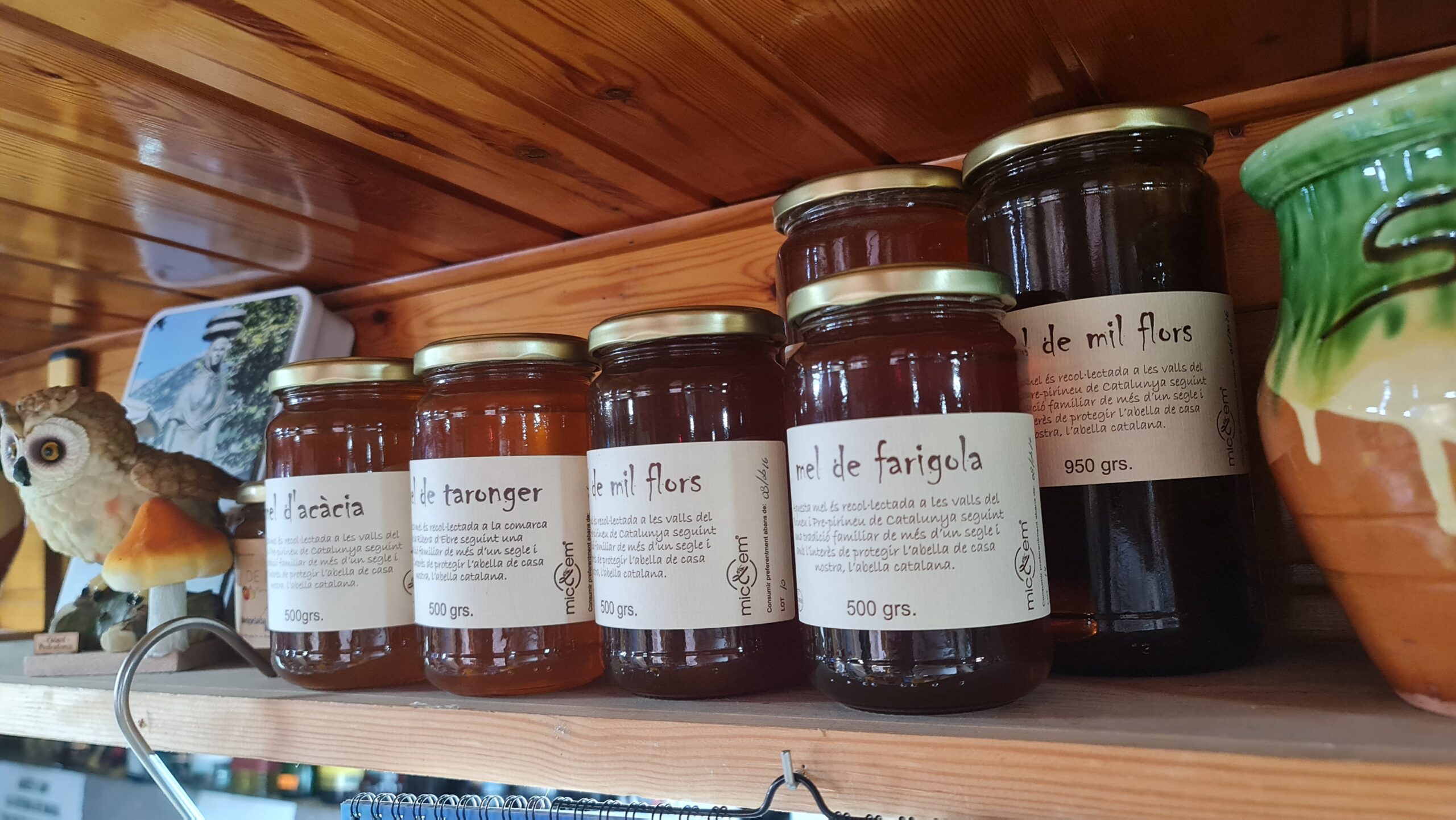 Productes gourmet dels Queviures de Gósol