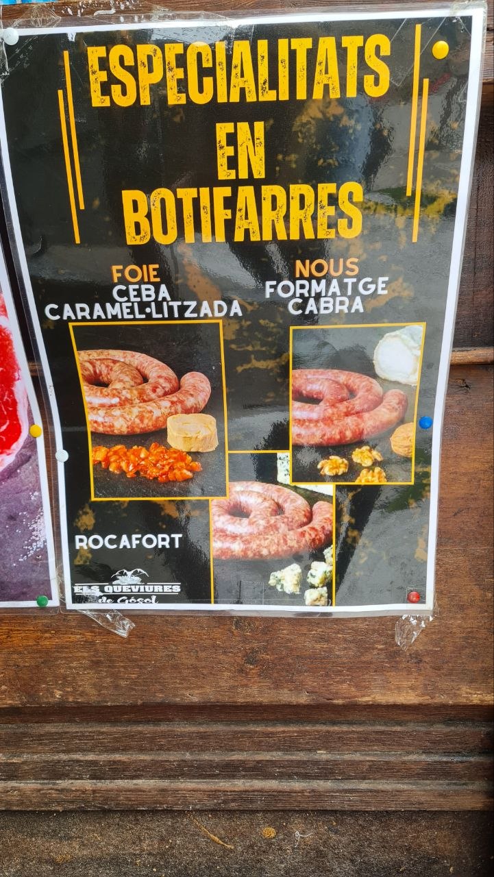 Botifarres artesanals de Gósol